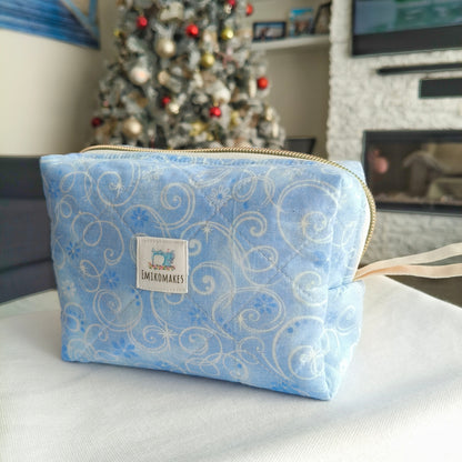 Quilted Boxy Pouch