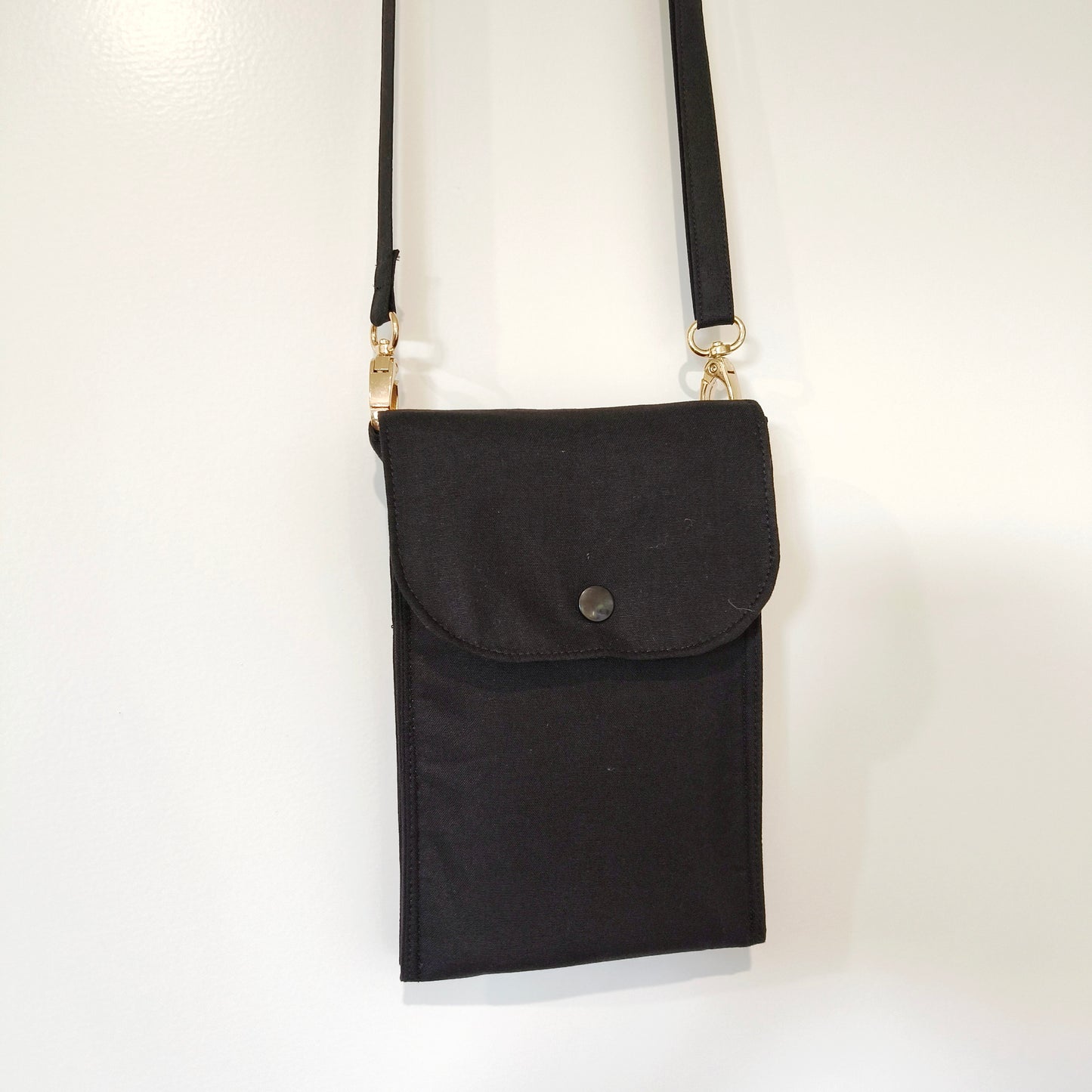 crossbody dual phone pouch