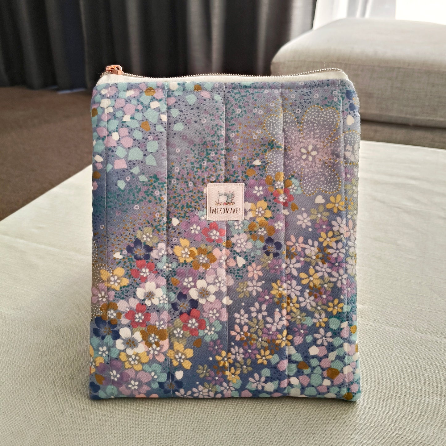 Quilted E-reader Sleeve