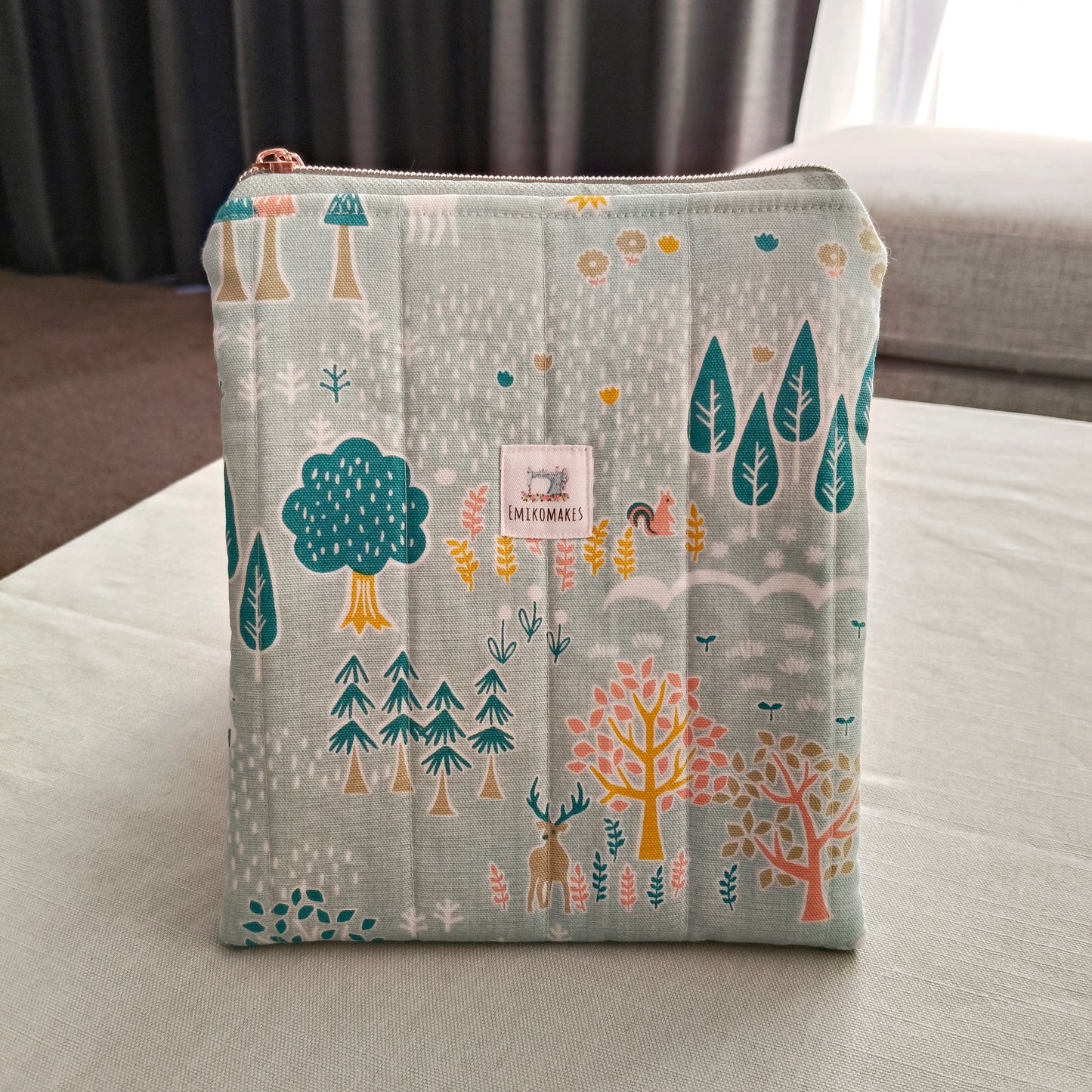 Quilted E-reader Sleeve