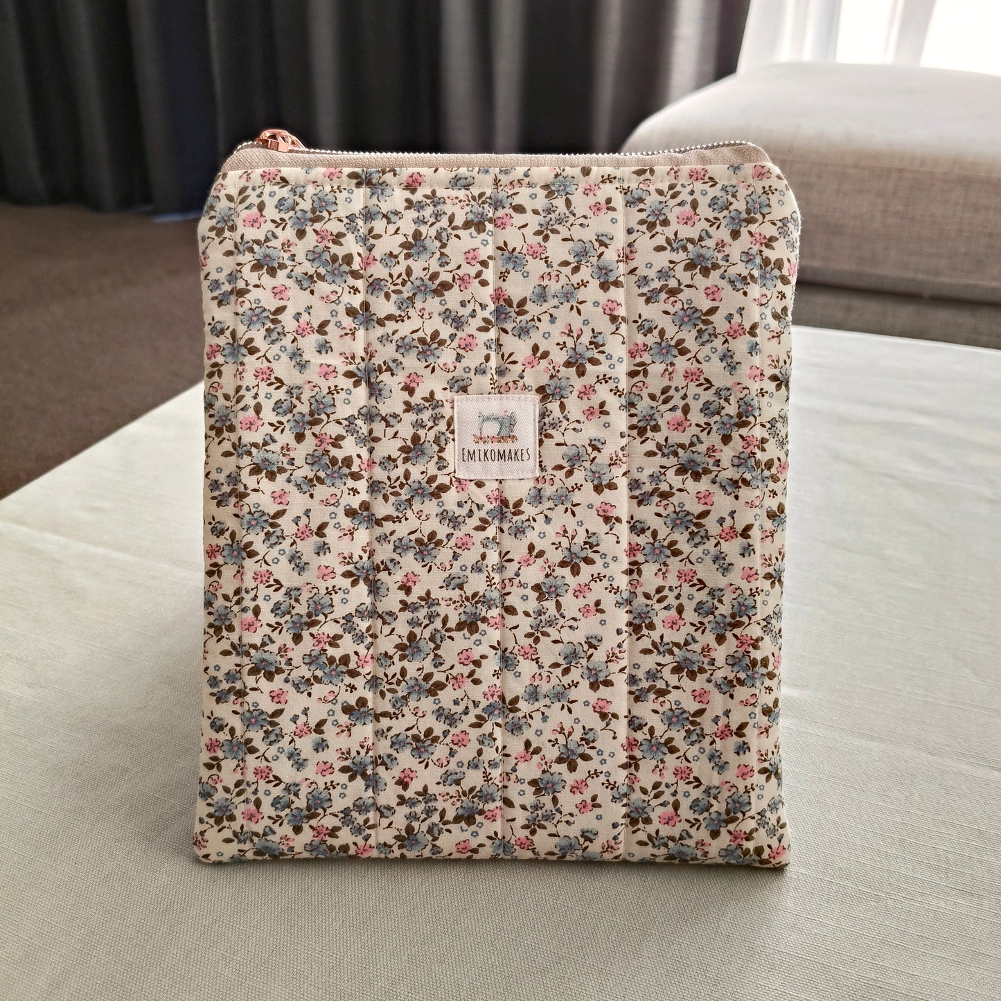 Quilted E-reader Sleeve