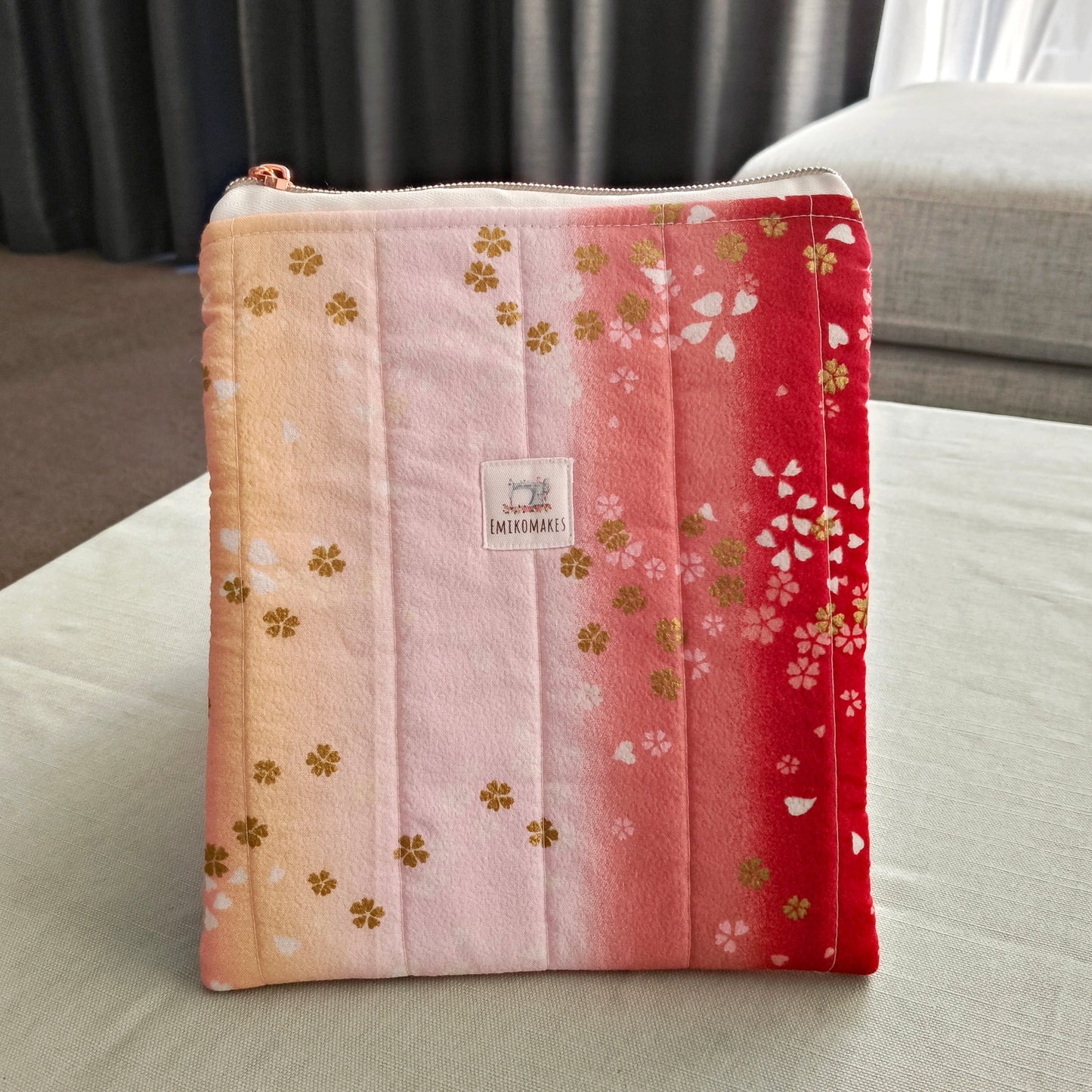 Quilted E-reader Sleeve