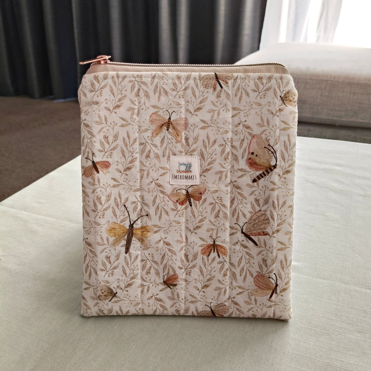 Quilted E-reader Sleeve