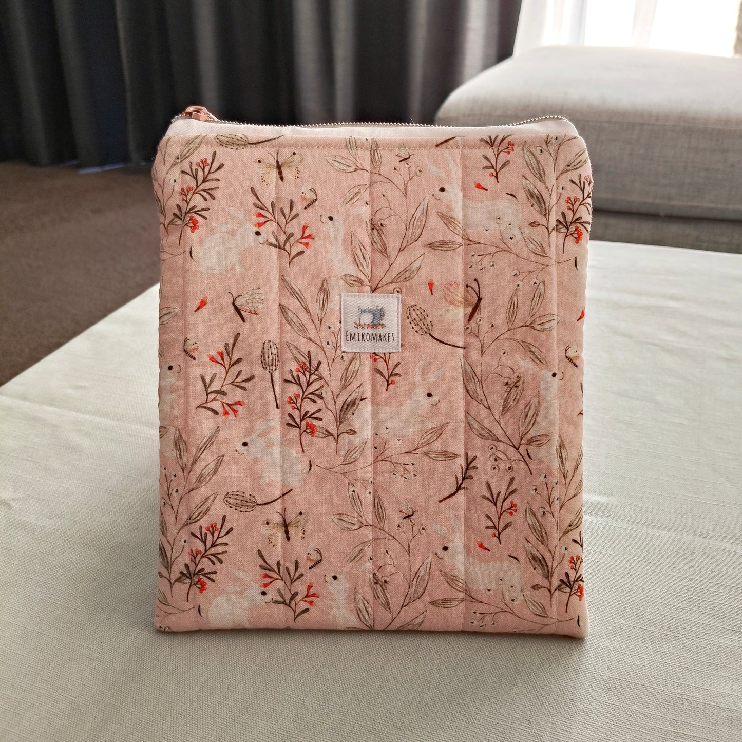 Quilted E-reader Sleeve