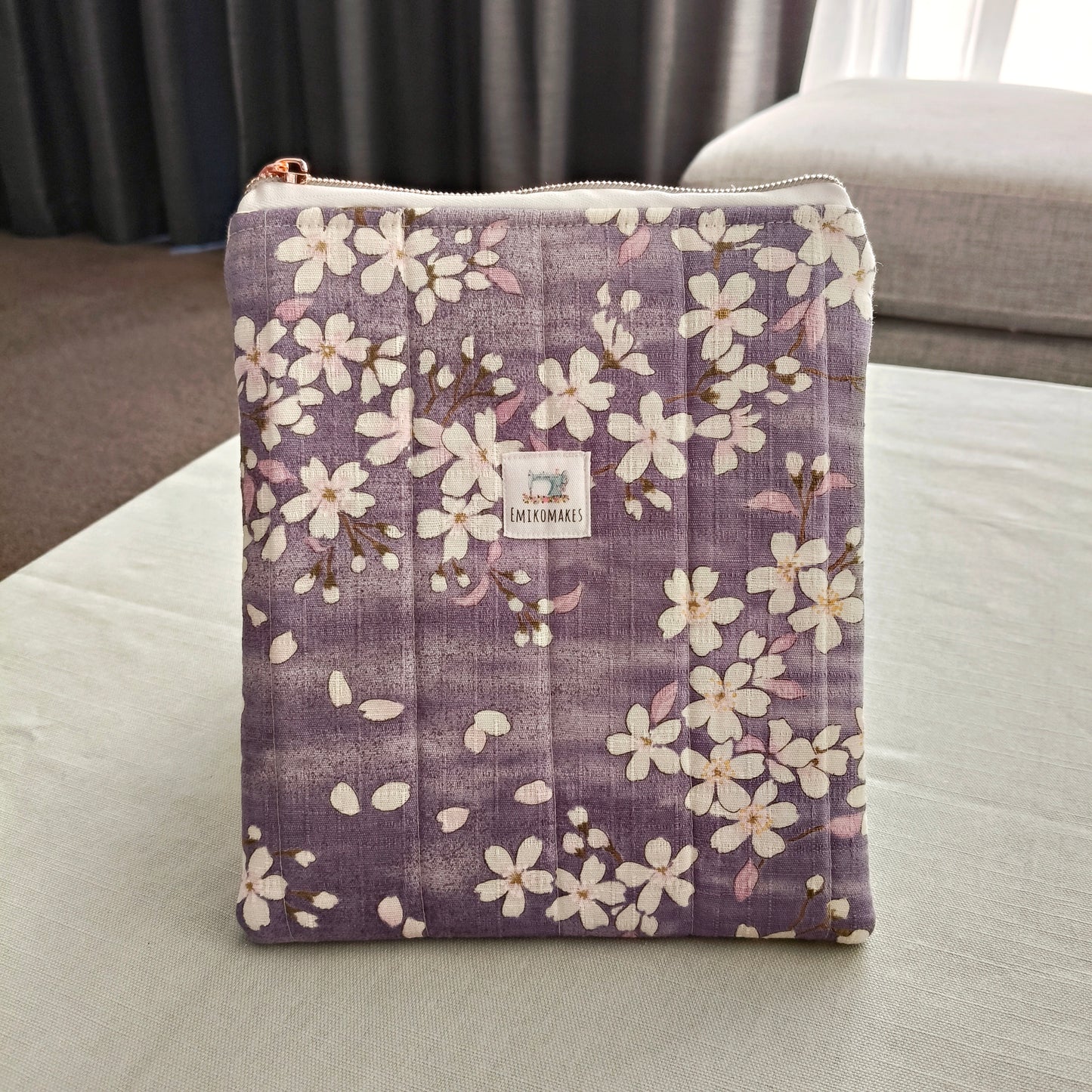 Quilted E-reader Sleeve