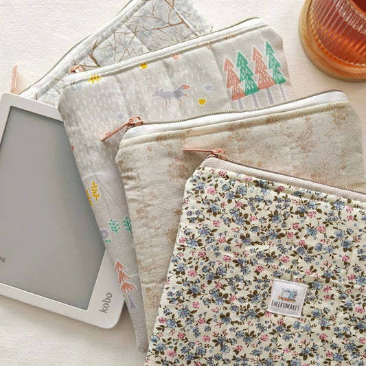 Quilted E-reader Sleeve